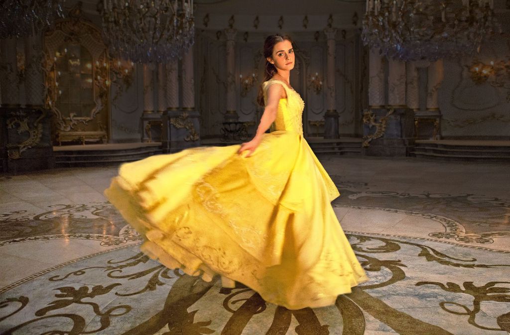 Emma Watson als Belle in dem Märchenfilm „Die Schöne und das Biest“