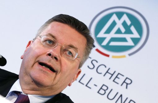 DFB-Präsident Reinhard Grindel Foto: AP