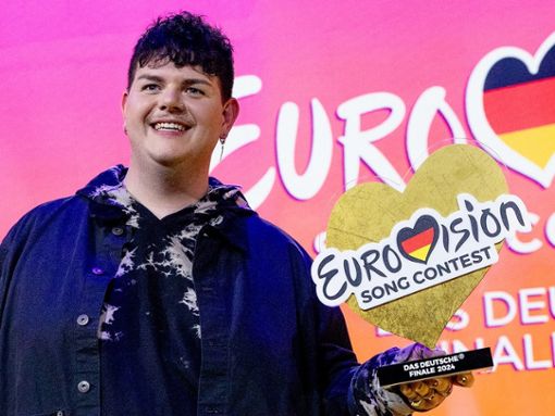 Isaak vertritt 2024 Deutschland beim Eurovision Song Contest im schwedischen Malmö. Dort darf er gleich zweimal live auftreten. Foto: NDR/Claudia Timmann