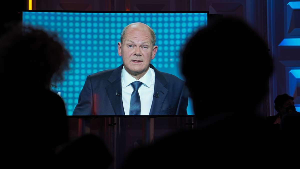 TV-Triell zur Bundestagswahl: Zuschauer sehen Olaf Scholz als Gewinner