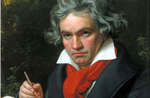 Ludwig van Beethoven (1770–1827): Gemälde von Joseph Karl Stieler, ca. 1820 Foto:  