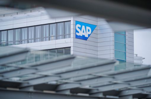 Konzernzentrale des Softwarekonzerns SAP in Walldorf. (Archivbild) Foto: dpa/Uwe Anspach