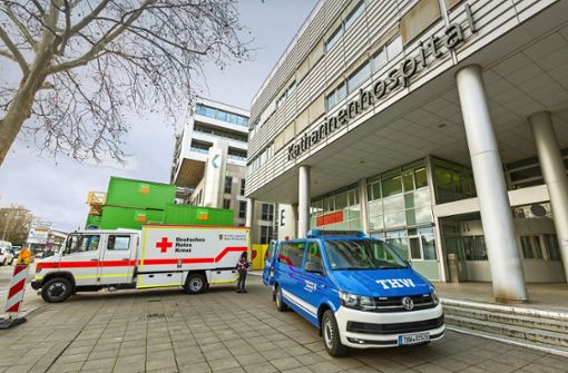 Am Klinikum Stuttgart – hier das Katharinenhospital – wird eng mit dem Roten Kreuz zusammengearbeitet. Foto: 7aktuell/Daniel Jüptner