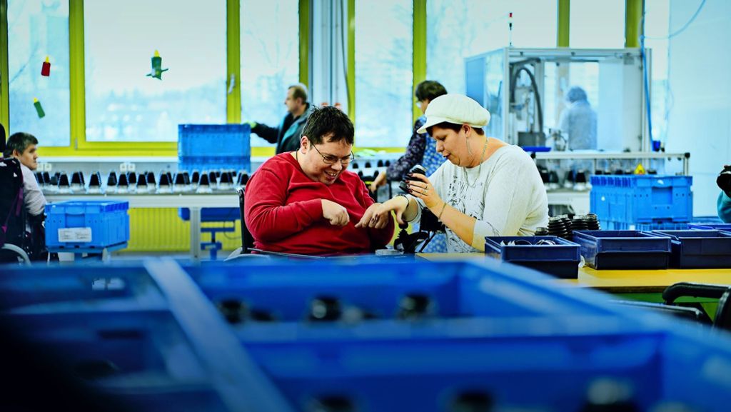 Industrie in Stuttgart unter Druck: Behindertenwerkstätten spüren angespannte Wirtschaftslage