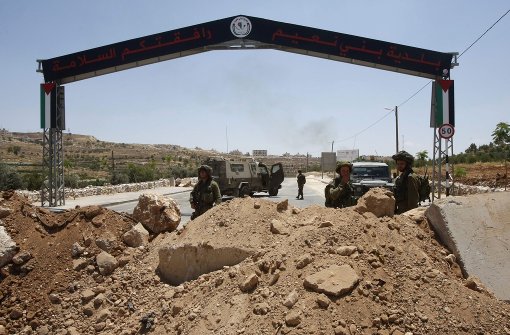 Das Nahost-Quartett hat in seinem mit Spannung erwarteten Bericht Israel aufgerufen, den Ausbau seiner Siedlungen in den Palästinensergebieten zu stoppen. Foto: AFP