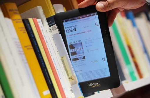 Buchhändler verzeichnen eine Online-Umsatzzuwachs von 40 Prozent Foto: dpa