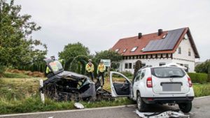 Die Fahrerin des Opel Corsas überlebte den Unfall nicht. Foto: SDMG