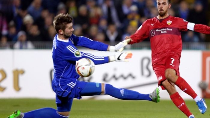 2:0 – VfB müht sich ins Achtelfinale