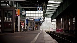 Eingeschränkter Bahnverkehr zwischen Stuttgart und Crailsheim