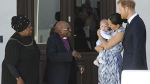 Kleiner Royal bekommt in Südafrika einen Spitznamen