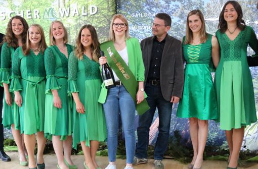Die neue Schwäbische Waldfee, Kim-Laura Rützler, wird am 1. Mai beim Kindererlebnisfest in Auenwald in ihr Amt eingeführt. Foto: Archiv/Eva Herschmann