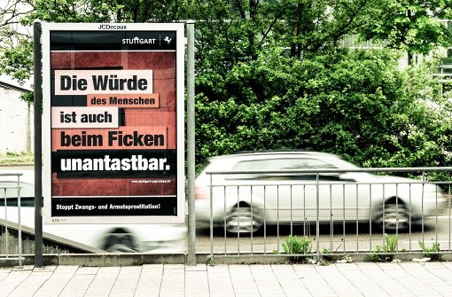 An Schulen wirken die Plakate der städtischen Kampagne mehr als deplatziert. Foto: Lichtgut/Leif Piechowski