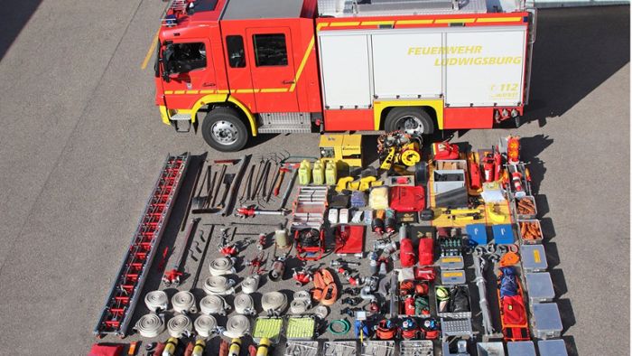 So viel Equipment passt in ein Feuerwehrauto