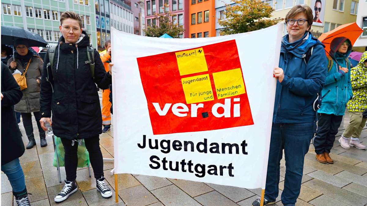 Verdi-Streiktag: Gut 2000 Beschäftigte streiken für die Altersteilzeit