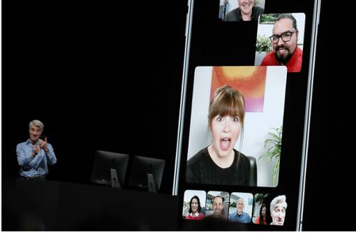 Apple hat die Funktion für Gruppenanrufe in seinem Telefoniedienst Facetime nach einem Lausch-Fehler deaktiviert. Foto: Getty