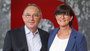Norbert Walter-Borjans und Saskia Esken sollen die neue SPD-Führung werden. Foto: AFP/DANIEL ROLAND