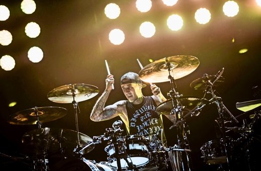 Blink-182-Drummer Travis Barker Foto: MTI