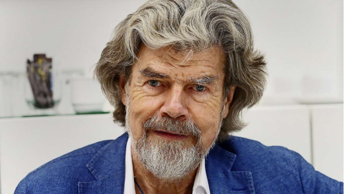 Reinhold Messner in Leonberg: „Ich nehme das Publikum mit auf den Berg“