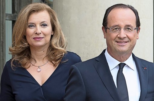 Gehen künftig getrennte Wege: Valerie Trierweiler und Francois Hollande. Foto: dpa