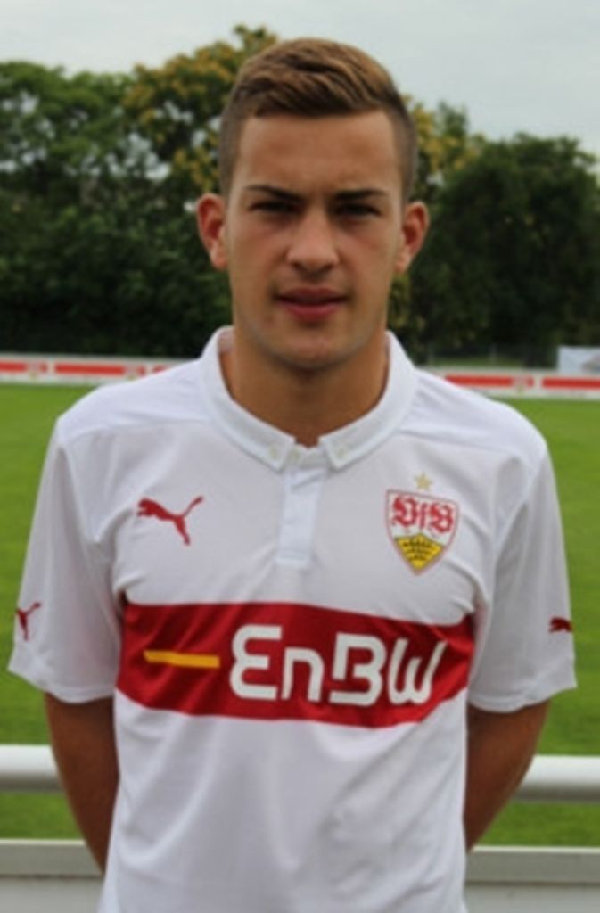 Thomas Kunz: Der sechzehnjährige Schweizer stürmt nach drei Jahren in der Jugend von Grasshopper Zürich seit Juli für die U 17 des VfB.