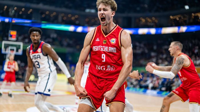 Deutsche Basketballer entzaubern USA und stehen erstmals im WM-Finale