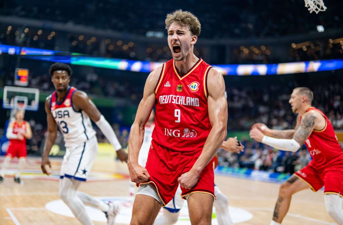 Sensation perfekt Deutsche Basketballer entzaubern USA und stehen erstmals im WM-Finale