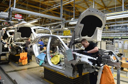 Die Automobilproduktion läuft in Deutschland auf vollen Touren. Foto: dpa