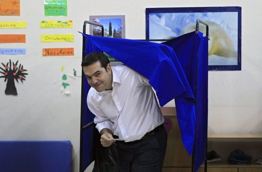 Weil die Linkspartei Syriza rebellierte, rief Alexis Tsipras m August Neuwahlen aus. Foto: AP