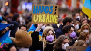 So reagieren Ukrainer in Stuttgart auf die Eskalation