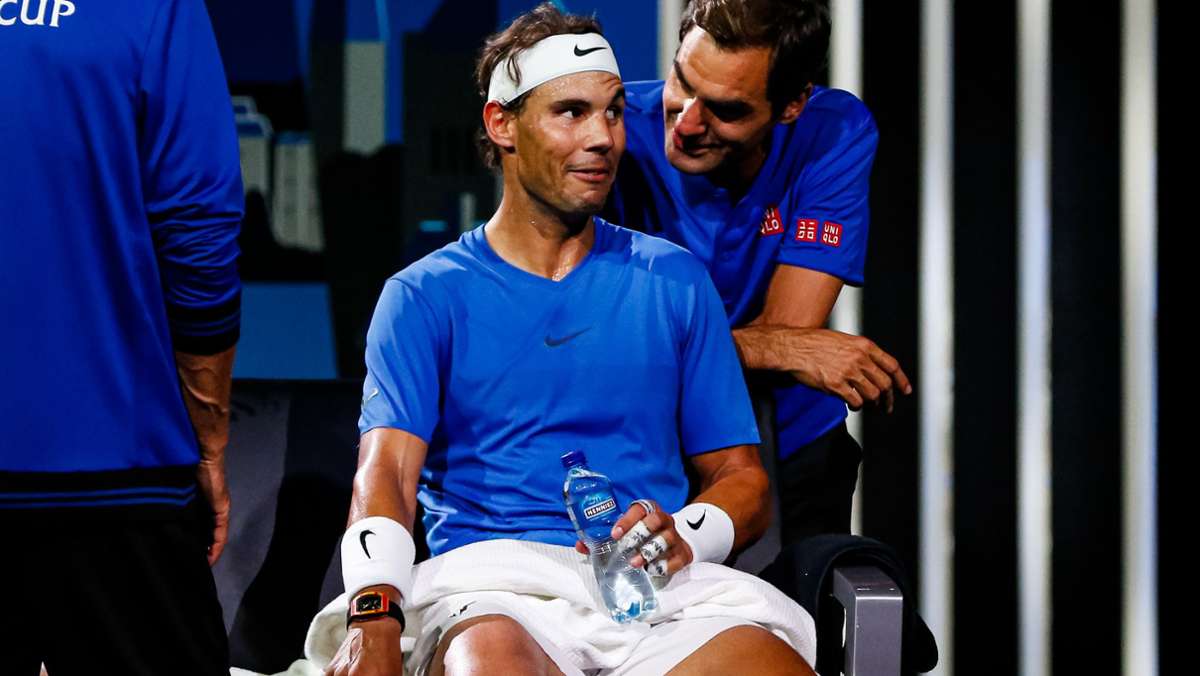 Roger Federer und Rafael Nadal: Tennis-Weltstars spielen beim Laver Cup in einem Team