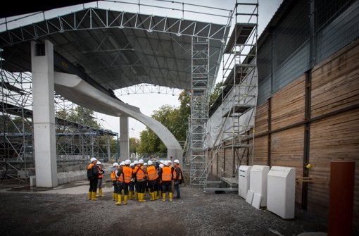 Auf der Stuttgart-21-Baustelle gibt es Verzögerungen Foto: Lichtgut/Achim Zweygarth