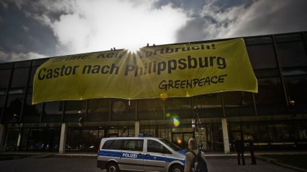 Greenpeace: Landtagskletterer bekommen Anzeige