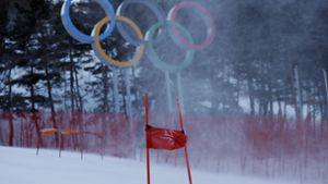 Der Olympia-Zeitplan der Alpinen Ski-Wettbewerbe in Pyeongchang ist völlig aus den Fugen geraten. Foto: AP