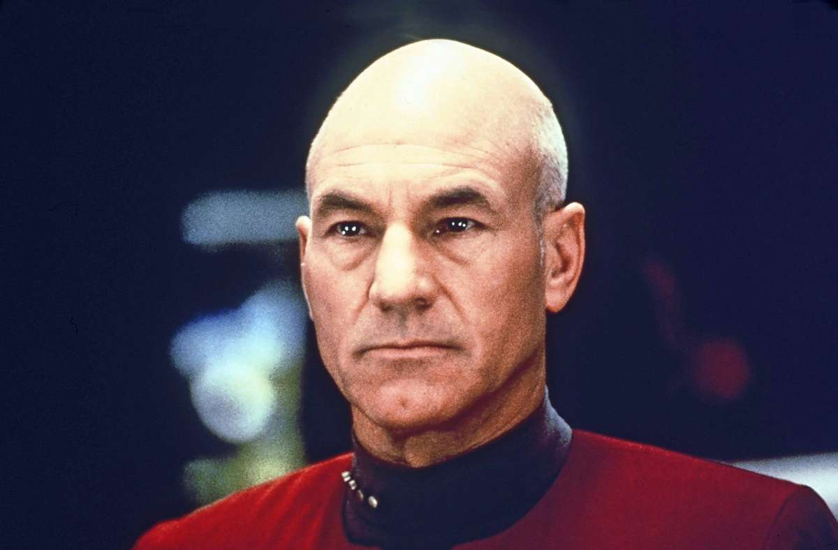 Einmal Picard, immer Picard: Patrick Stewart im „Enterprise“-Dress