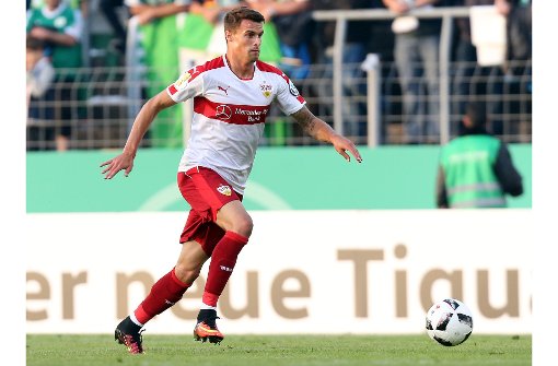 VfB-Linksfuß Philip Heise strebt einen Wechsel in der Winterpause an. Foto: Baumann