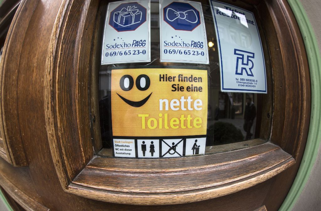 In Esslingen gibt es beierst eine „nette Toilette“. Foto: Horst Rudel
