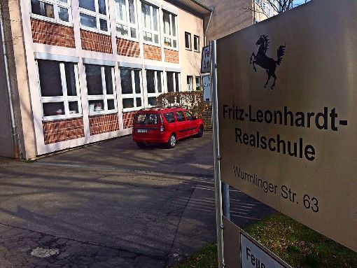 Den Schülern an der Fritz-Leonhardt-Realschule fehlt es an Platz. Foto: Tilman Baur