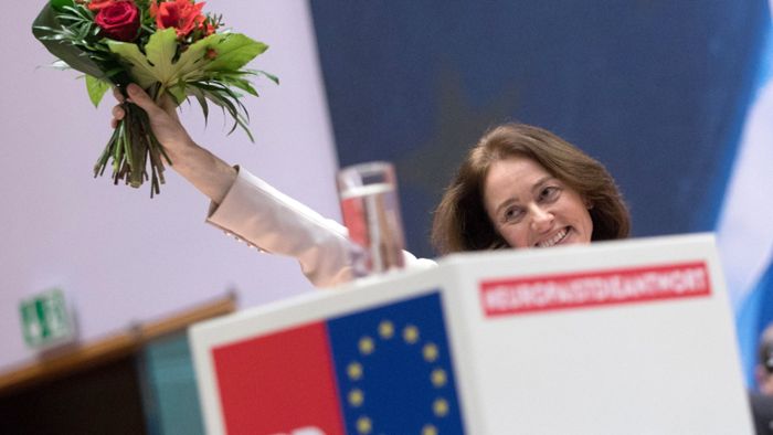 SPD wählt Katarina Barley mit 99 Prozent zur Spitzenkandidatin