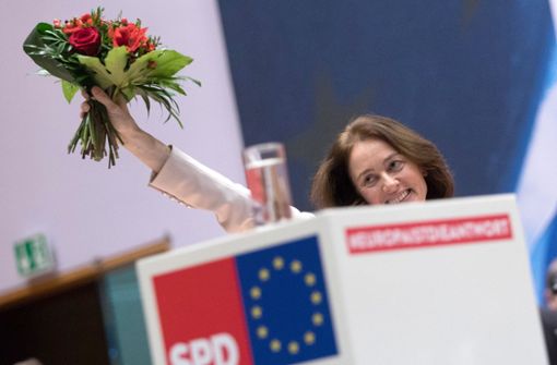 Katarina Barley wurde zur Europawahl-Spitzenkandidatin gewählt. Foto: dpa