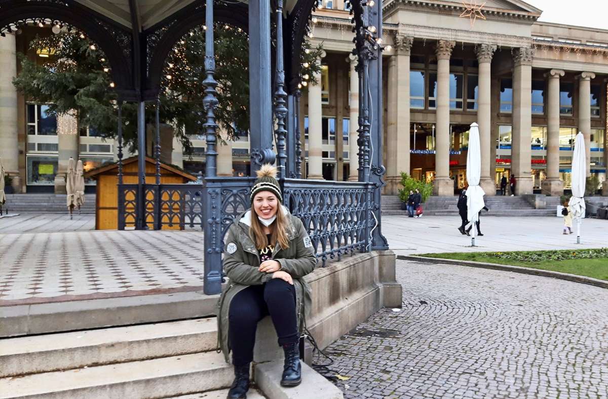 Zurück aus Frankreich: Leah Kedziora freut sich auf Weihnachten daheim. Foto:  