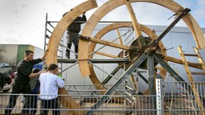 Vor etlichen  Jahren ist das  Mühlrad restauriert worden – ein deutlich sichtbares Projekt der Stiftung mit Jugendlichen. Foto: factum/Archiv