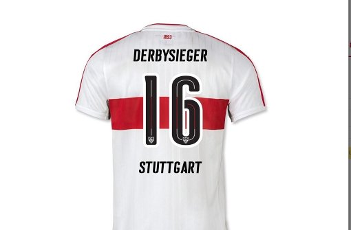 Der VfB bietet ein Trikot zum Derbysieg an. Foto: VfB.de