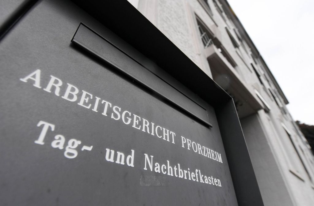 Beim zuständigen Arbeitsgericht Pforzheim weiß man nichts von einer gütlichen Einigung. (Archivfoto) Foto: dpa