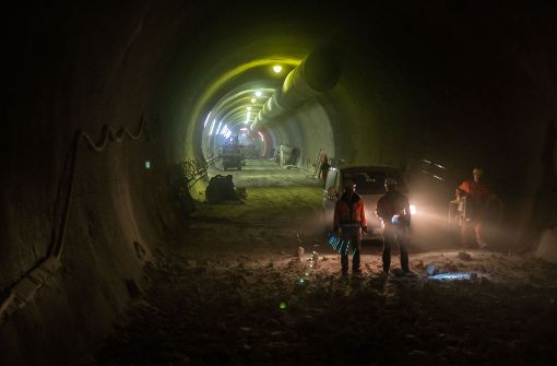 Die S-21-Tunnel werden gegraben, doch wer wieviel daran zahlt, ist noch unklar. Foto: Lichtgut/Max Kovalenko