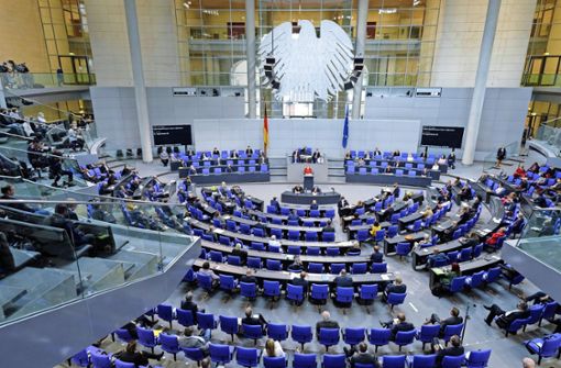 Der neue Bundestag wird 735 Mitglieder haben. Foto: dpa/Fabian Sommer