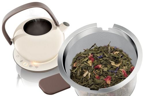 Der Teezubereiter kocht nach Maß und hält den Tee warm Foto: Philips