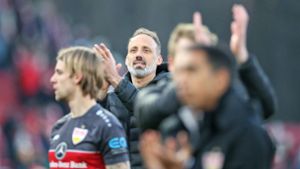 Am Schluss kann der VfB doch noch jubeln. In unserer Bildergalerie haben wir die besten Momente des Spiels zusammengefasst. Foto: Baumann/Cathrin Müller