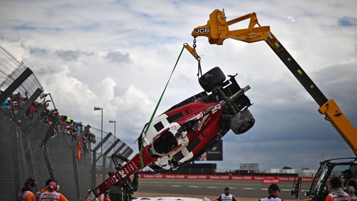 Schwerer Crash überschattet Formel-1-Rennen