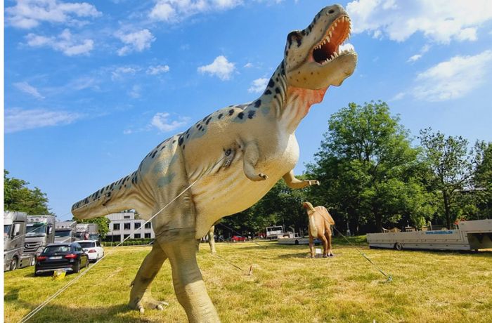 Ausstellung in Stuttgart-Vaihingen: Die Dinos sind zurück