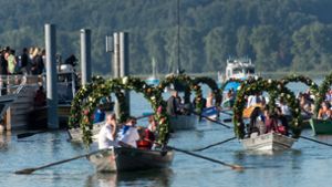 Traditionelle Pilgerfahrt auf dem Bodensee